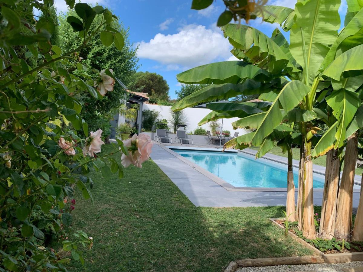 Maison M, Chambre Privee Acces Jardin Piscine Et Jacuzzi Pres De La Rochelle La Rochelle  Exteriér fotografie