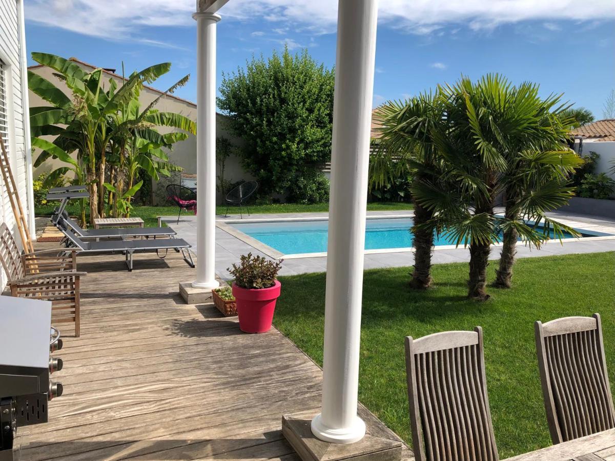 Maison M, Chambre Privee Acces Jardin Piscine Et Jacuzzi Pres De La Rochelle La Rochelle  Exteriér fotografie